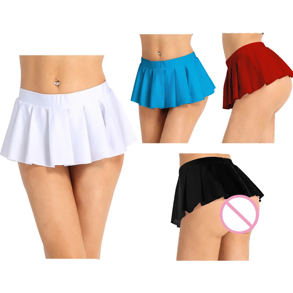 Iiniim, Женская плиссированная мини-юбка с низкой посадкой для школьниц, для вечеринок, Клубная одежда, костюм для танцев на шесте, сексуальные юбки