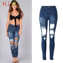 2017 klv секси pantalones женщин denim узкие джинсы стрейч карандаш брюки тонкий длинные брюки calcas 17may 12