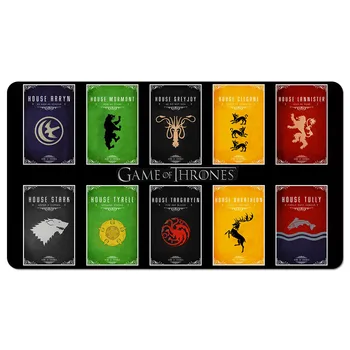 

Game of Thrones All House Sigils summary Playmat A Song of ice and fire House symbol table mat Playmat