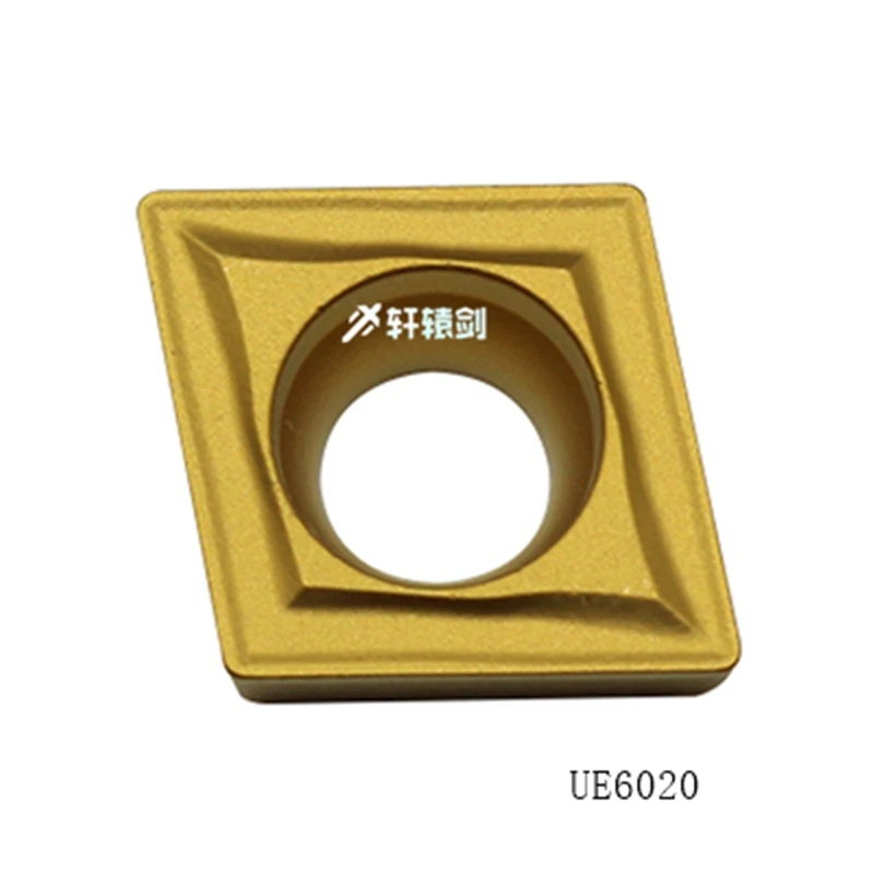

10PCS CCMT09T308 UE6020 US735 original carbide inserts of cnc lathe turning tool high quality lathe cutter