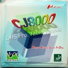 Palio CJ8000(CJ 8000, CJ-8000) 42-44(BIOTECH) pips-in настольный теннис/pingpong Резина с губкой