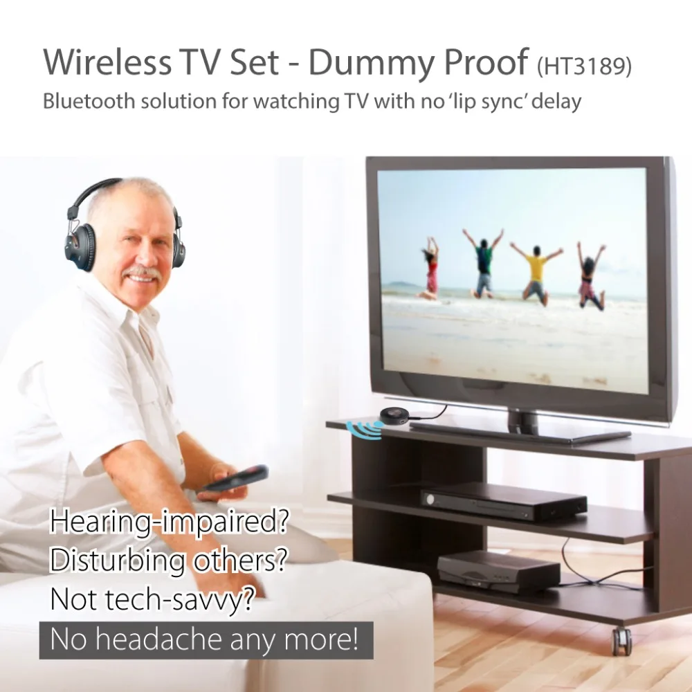 2017 Avantree Bluetooth TV Set Transmitter with Bluetooth Headphone Noise Cancellation Audio&Vedio No lip-sync delay 2017 Avantree Bluetooth TV Set Transmitter with Bluetooth Headphone Noise Cancellation Audio&Vedio No lip-sync delay