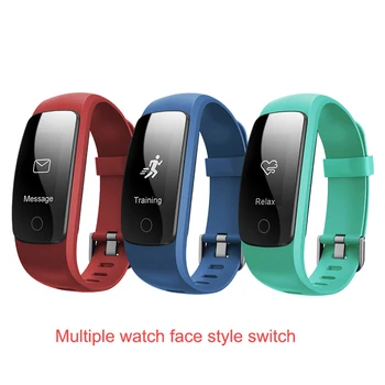 

Orginal Smart Heart Rate Bracelet Monitor Multiple watch face style switch Wristband Health Fitness Tracking For Android iOS