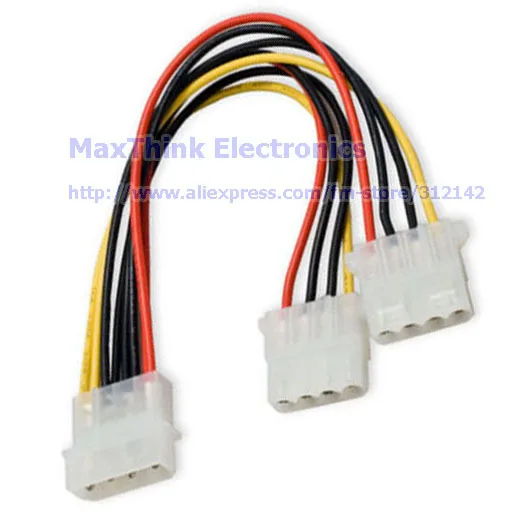 Details about  IDE 4pin to dual IDE Y Splitter 10cm hard disk Power supply Extension Cable.jpg