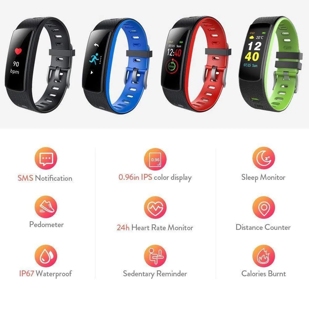 IWOWN I6HRC SmartBand с монитор сердечного ритма во время сна смарт-браслет PedometerReplace Для мужчин t ремешок для Для мужчин Для женщин детей