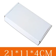 На заказ, с принтом logo21* 11*4 см, Модная белая крафт-бумага, детская коробка для обуви, коробка из гофрокартона,, 100 шт./партия