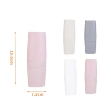 Милый Портативный 3in1 моющиеся чашки футляр для хранения зубной щетки 19,6*7,2*5,4 см