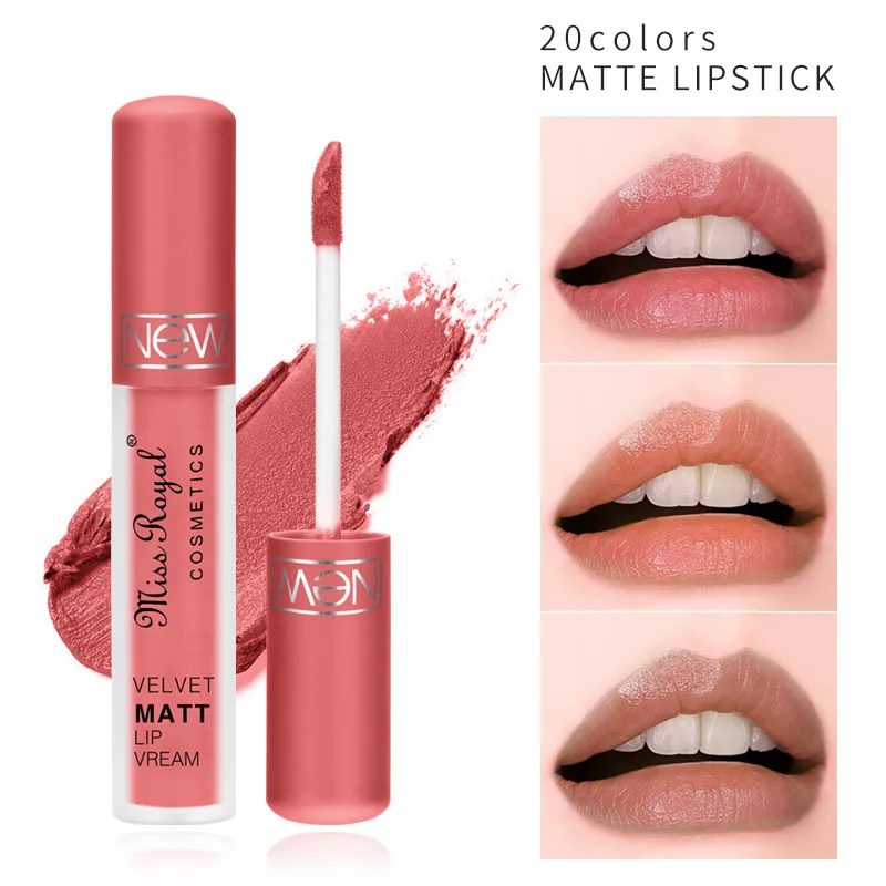 1PC Matte Lip gloss Sexy Lip Gloss Matte Long Lasting Waterproof Cosmetic Makeup lip gloss Easy to wear 1PC Matte Lip gloss Sexy Lip Gloss Matte Long Lasting Waterproof Cosmetic Makeup lip gloss Easy to wear