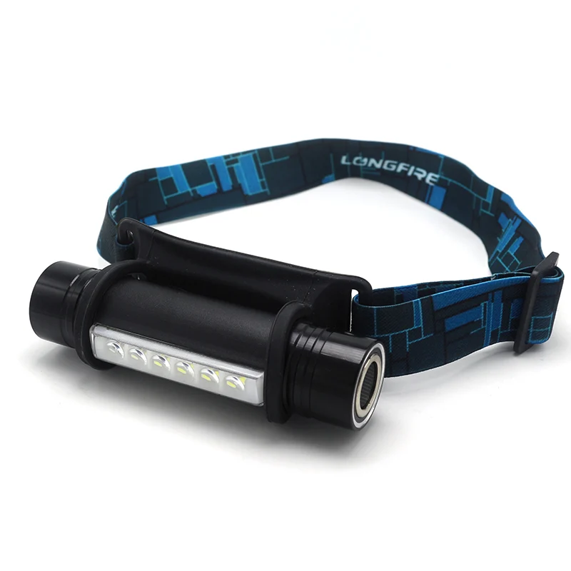 

7LED CREE Q5 head band lamp 3 modes led headlamp head band flashlight by 18650 or 3*AAA flashlight headlight