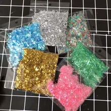 30 г цветные конфетные бумаги фрагмент Confettis для прозрачных Bobo Прозрачные Шары для свадебного украшения с днем рождения Детские Вечерние