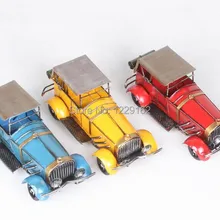 Аник ретро модели автомобилей ручной работы винтажный железный металлический корпус модный дом/украшение для паба бизнес подарок