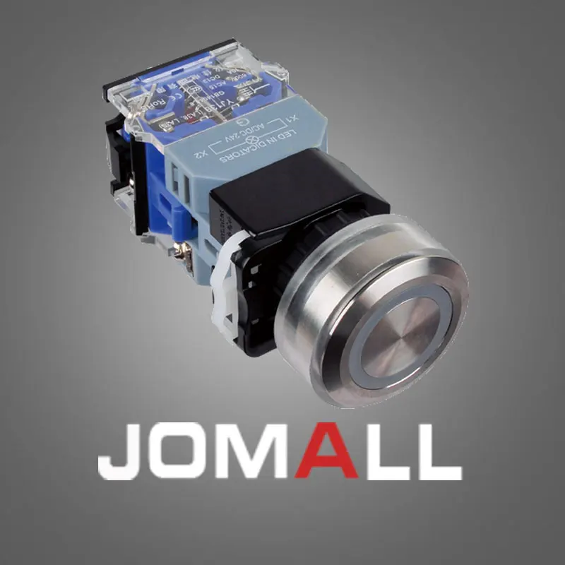 

LA38-11E/30 ring illuminated push button switch