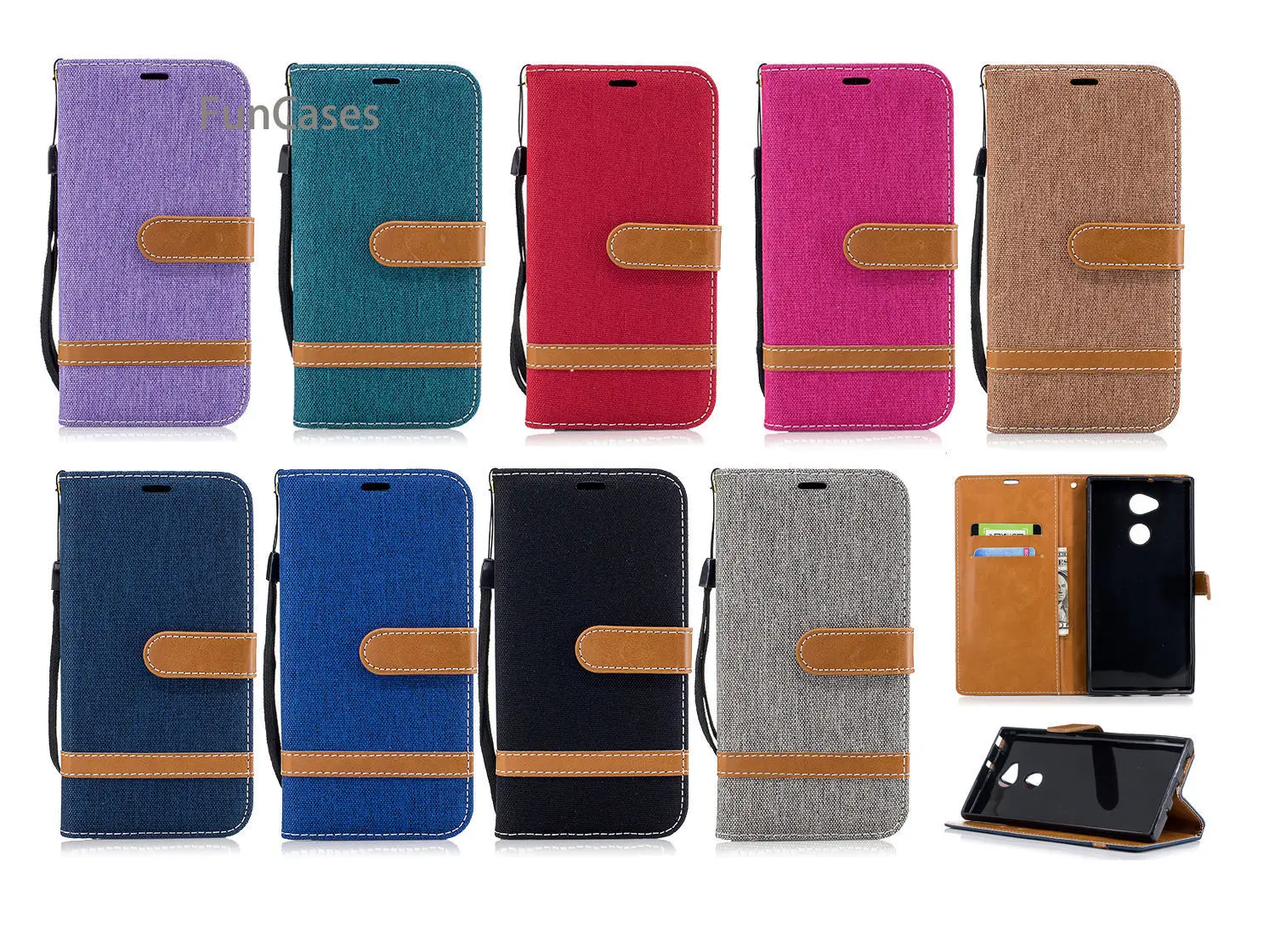 Colorful Flip Phone Case sFor Ajax Sony XA2 Ultra Soft TPU Back Cover Mobile Cute Telefon Aksesuar Xperia | Мобильные телефоны и