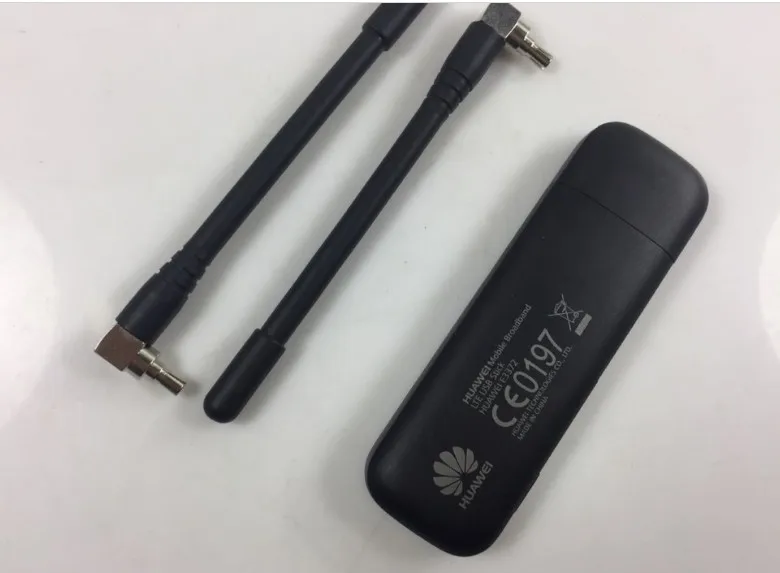 Разблокировка HUAWEI E3372 E3372h 153 150 Мбит/с 4G LTE USB модем двойной антенны Порты и разъёмы