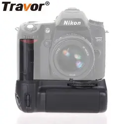 Travor вертикальный Батарейная ручка держатель для Nikon D90 D80 DSLR Камера рукоятка аккумулятора как MB-D80 работать с EN-EL3e Батарея