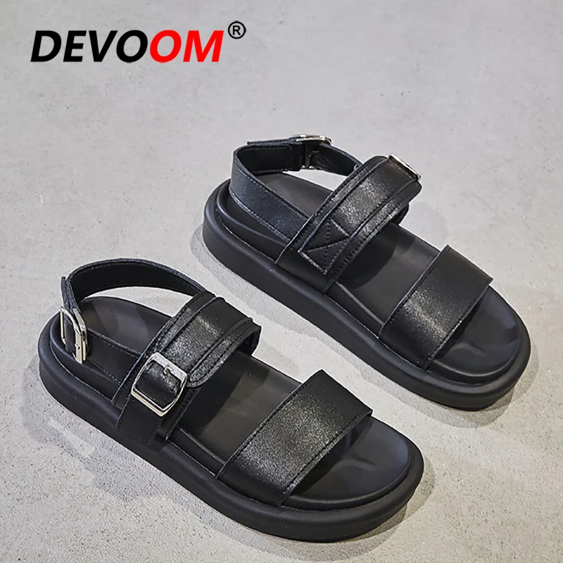 

2019 Summer Outdoor Sandals Women Shoes Beach Sport Trekking Sandals Women Leather Sandalias de verano para mujer Sneakers playa