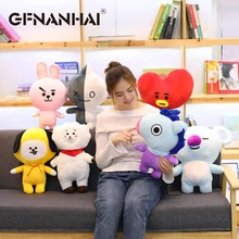 1pc 25cm creative Bangtan Boys BTS BT21 plush font b toy b font font b stuffed