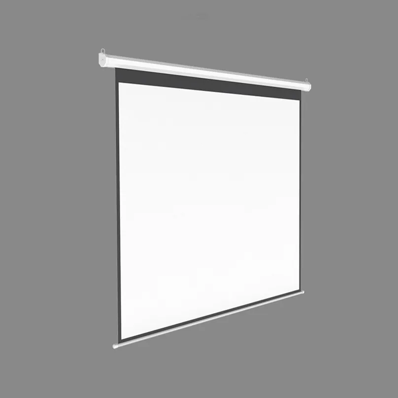Us 569 0 133 Economy Electric Projector Screen 16 10 Wide Format For Home Cinema Ofifce Suitable For Wall Ceiling Mounting In Projection Screens