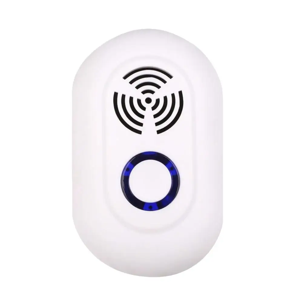 

2PCS Ultrasonic Mosquito Repellent Device Fly Ant Cockroach Spiders Mice Rodents Insects Repellent Odorless No Danger Machine
