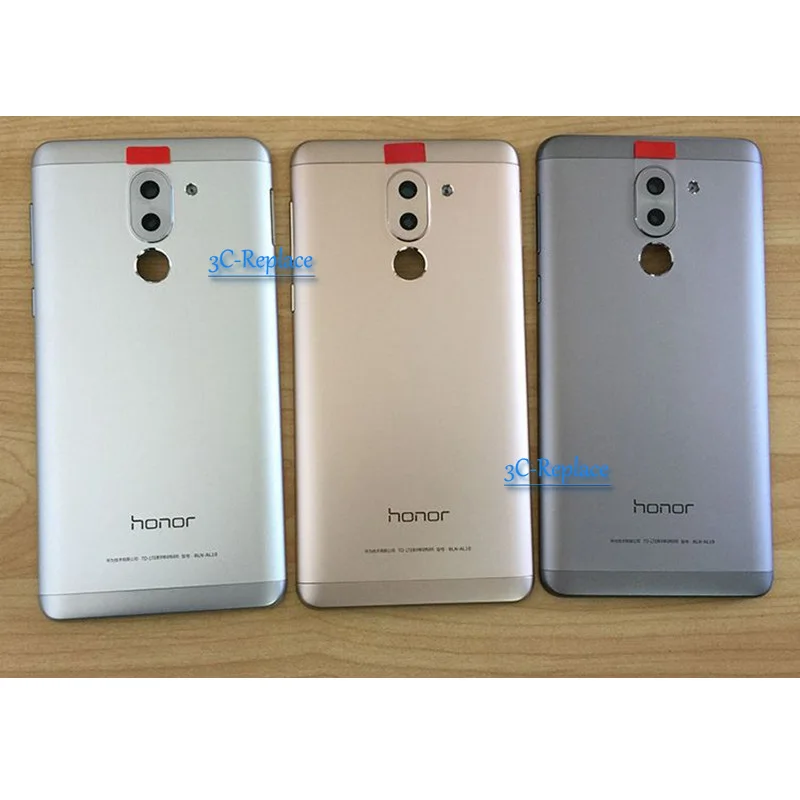 Для Huawei Honor 6X/Коврики 9 Lite/GR5 BLL-L21 BLL-L22 задняя Батарея крышка дверца батарейного Корпус задняя Стекло запчасти