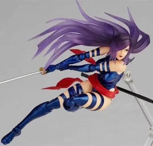 Marvel X men Psylocke Elizabeth Braddock/Betsy Braddock Moveable Figure Model Toys|Игровые фигурки и трансформеры| |