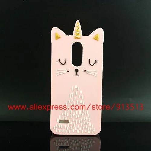 Для LG K4 чехол силиконовый защитный чехол с рисунком стежка единорога пони кота кекса 3D чехол для телефона s кожа для LG K8 - Цвет: 23