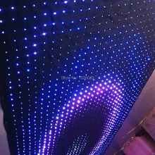 3 м* 8 м P10 светодио дный Vedio Шторы 3 м x 8 м