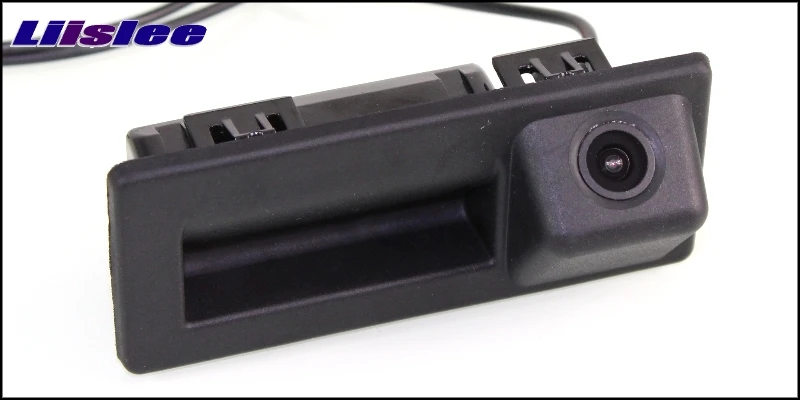 For SKODA Octavia MK3 A7 5E 2016 2017 LiisLee Car Rear View Parking Camera Instead of Original Factory Trunk Handle Camera 1