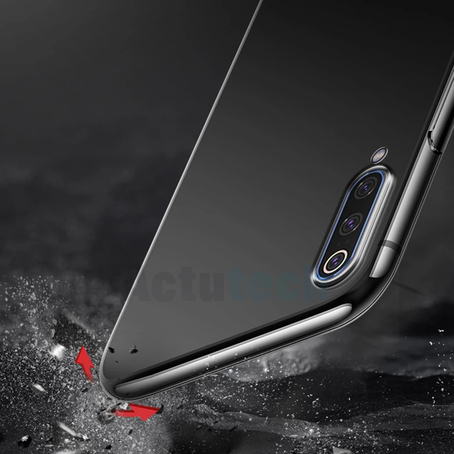 Прозрачный мягкий чехол из ТПУ для Xiaomi Mi 9 8 SE Pocophone F1 A2 Lite Max 3 A1 силиконовый Redmi Note 7 6