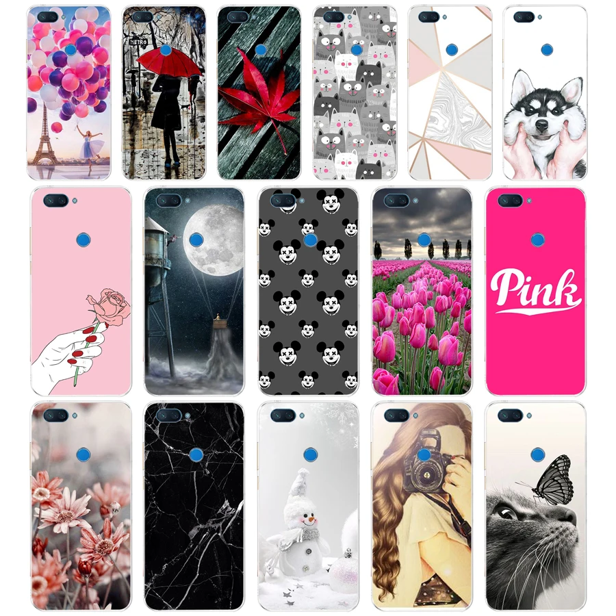 

G silicone Cover For Xiaomi Redmi 6 Case Full Protection Soft tpu Back Cover Phone Cases For Xiaomi Redmi6 bumper 6 Coque