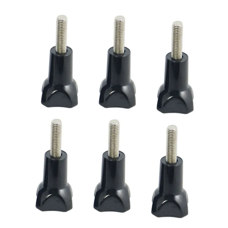 

Hight Quality for GoPro Accessories 6pcs Short Thuss Bolt Nut Screw for Go Pro Hero3 3+ 4 5 6 SJ4000 Mount