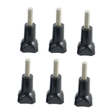 Hight Quality for GoPro Accessories 6pcs Short Thuss Bolt Nut Screw for Go Pro Hero3 3+ 4 5 6 SJ4000 Mount