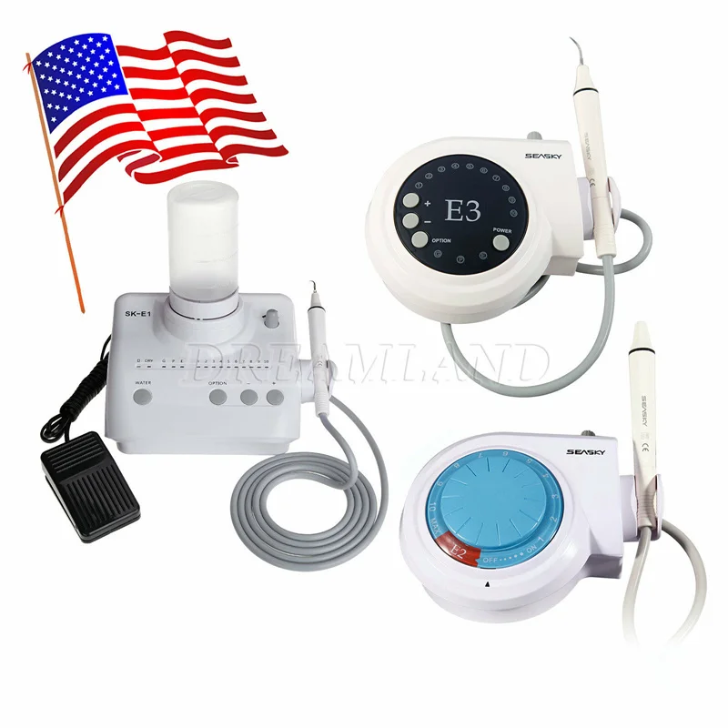 

Multi-function ultrasonic toothwasher ultrasonic piezo scaler pet dental cleane fit EMS WOODPECKER tips dental cleaning