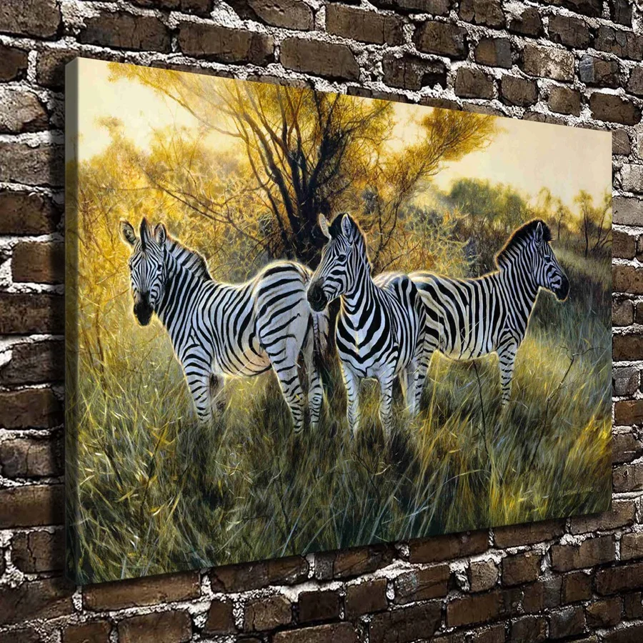 Buy A0559 Natural Scenery Zebra Jungle Animals. HD
