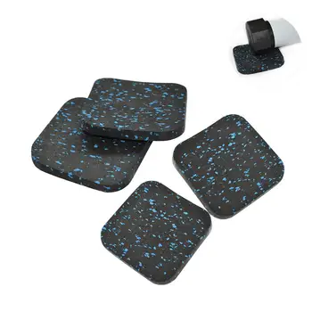 

Treadmill Mat 4PC Sound Insulation Cushion Thickened Home Fitness Equipment As A Fitness Mat, Thickened&Soundproof Environmental