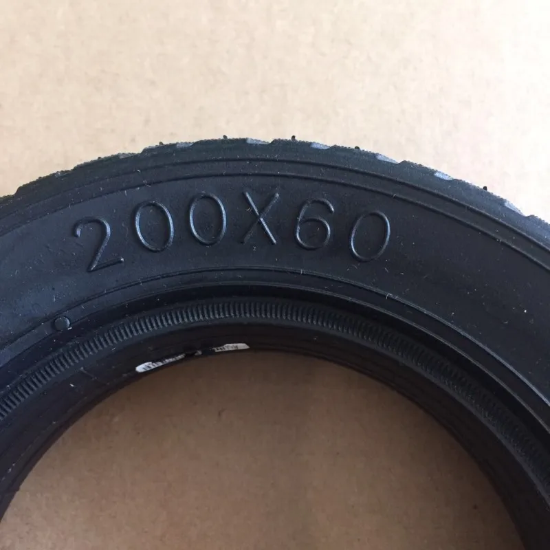 سكوتر كهربائي سيارة فراغ الإطارات الإطارات عجلة ل 8 بوصة 200X60 سكوتر إطارات صلبة فرش السيارات غير هوائي ل لوح التزلج