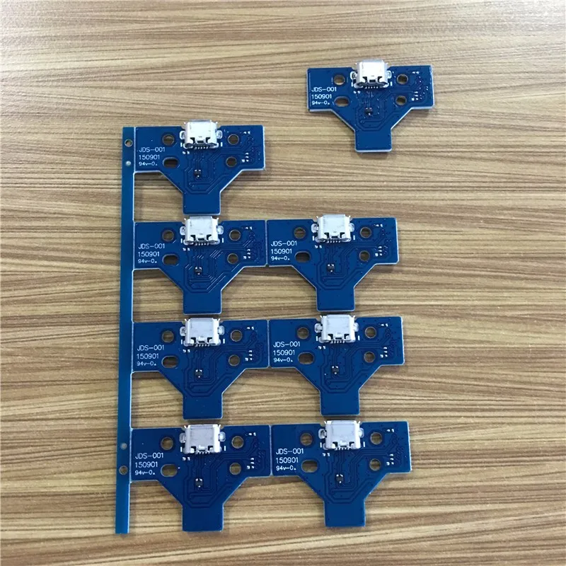 Charging Board for Sony Playstation 4 Micro USB Charging Port Socket Board for PS4 Power Boards JDS-011 Power Socket 12pin 14pin (5)