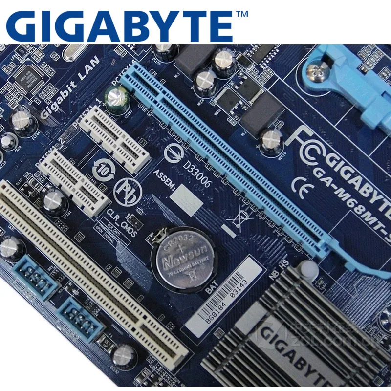 GIGABYTE GA M68MT S2 настольная материнская плата 630A Socket AM3 для Phenom II Athlon DDR3 8G