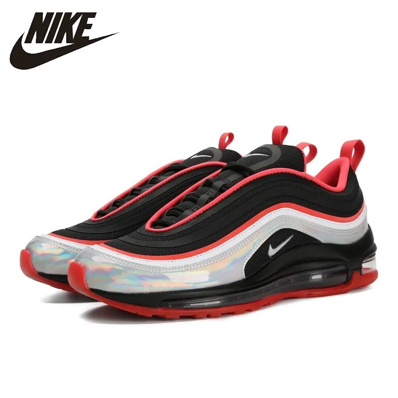 Цена Nike AIR MAX 97 UL 17 SE оригинальные женские кроссовки для бега с воздушной подушкой для спорта на открытом воздухе Phantom deserte Bullet кроссовки # BV6670 013