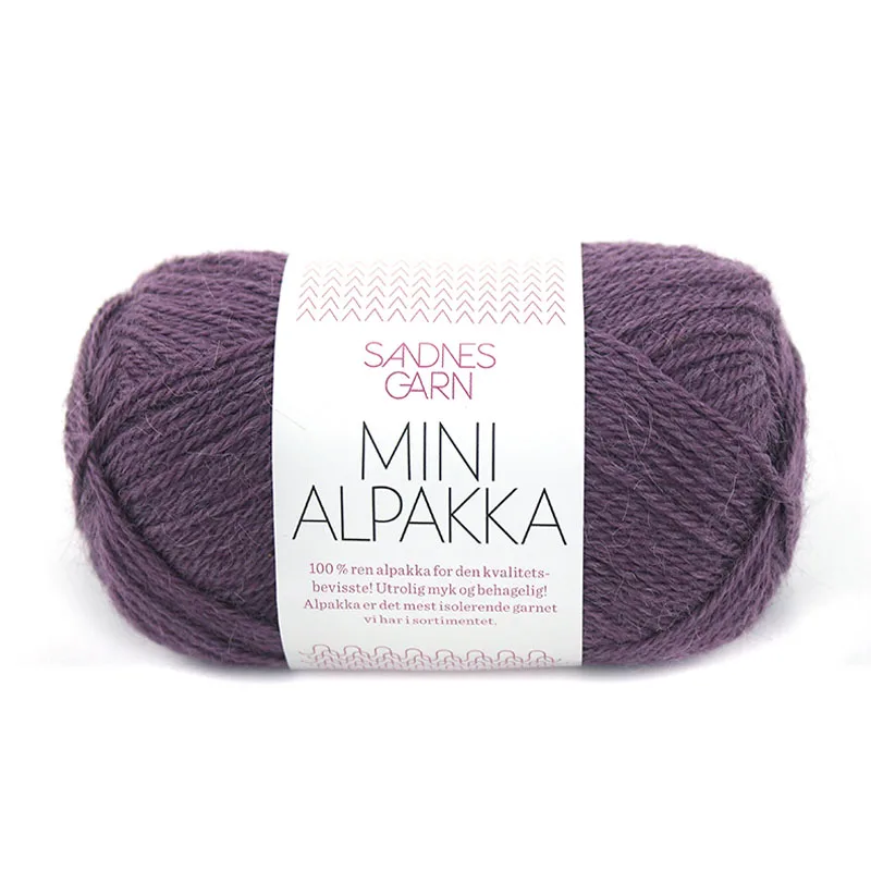 1*50 г мяч Sandnes Garn мини Alpakka пряжа чистый Альпака ручная пряжа для детских свитеров - Цвет: 4853