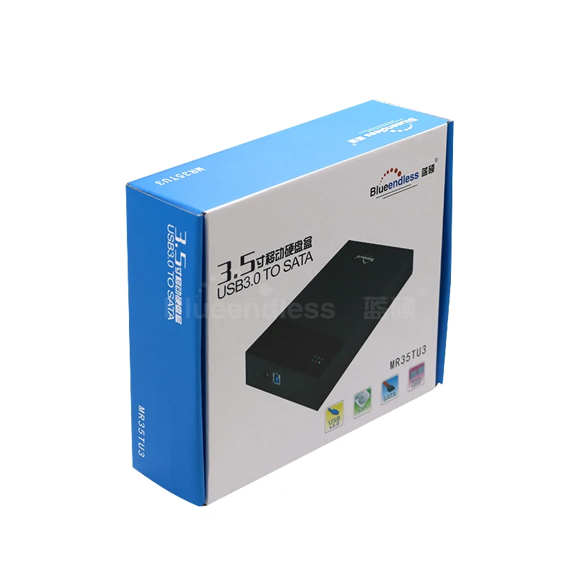 Blueendless 3," Hdd чехол внешний корпус для жесткого диска Пластик 12V 2A Sata USB 3,0 док-станция для жесткого диска AC штепсельная вилка Hdd Caddy жесткий диск Externo