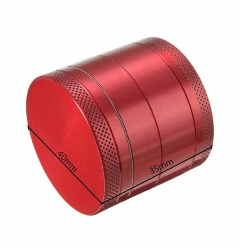 40mm4 слой Алюминий травяной травы Grinder Дым измельчители|Освещение для растений| |