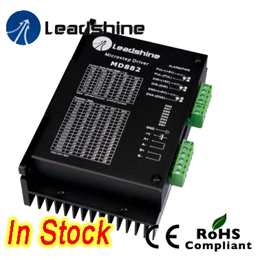 

Leadshine ND882 updated from MD882 Stepper Drive 90VDC voltage 1.8 to 2A output curret lower noise and higher performance