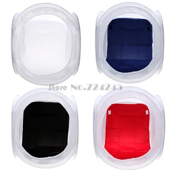 

Photo Studio soft box Shooting Cube Tent Softbox /50 x 50cm photo light tent + 4 Backdrops +portable bag