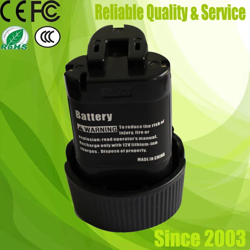 Для Makita BL1013 мощный инструмент аккумулятор 10.8 В 1.5AH для 19455 - 6 194551 4 19533 9 LCT407 BL1014 DF030D