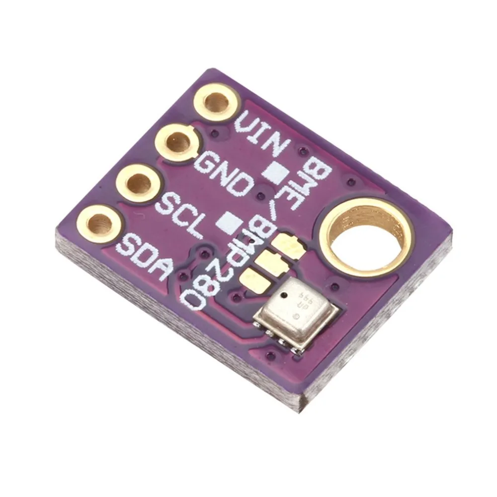 GY-BME280-5V Digital Sensor SPI I2C Humidity Temperature and Barometric Pressure Sensor Module 1.8-5V DC High Precision