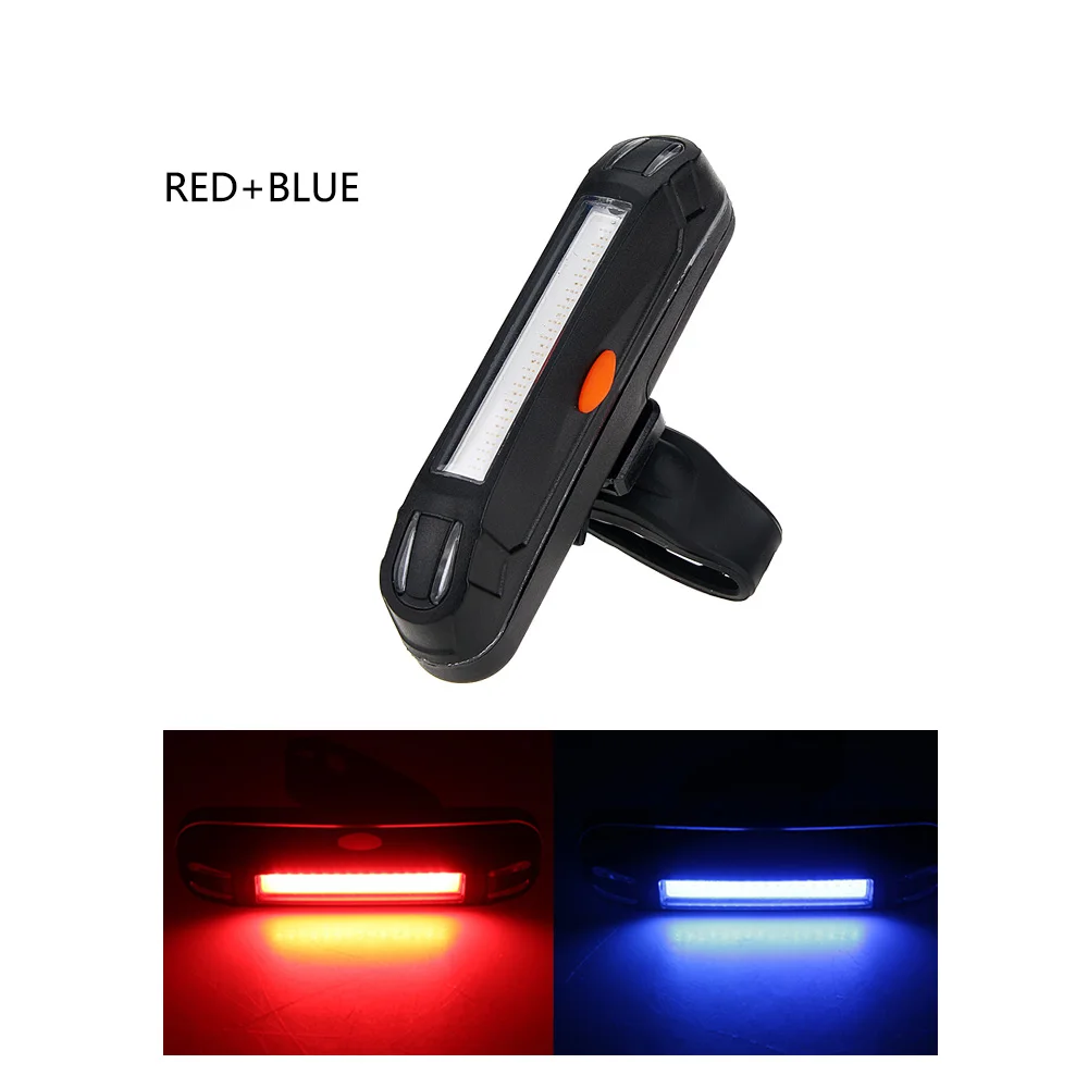 Sale Zacro 3 Lighting Modes Bicycle Light COB Bike Lights Led Rear Tail Light Bike Lamp for Cycling Helmet, Use AAA Battery 5