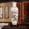 New Chinese Style Classical Porcelain Vase Home Decoration Jingdezhen Handmade High White Clay Ceramic Vases For Flowers 2