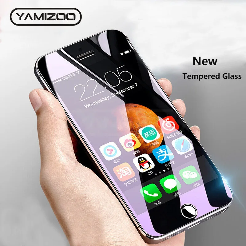 YAMIZOO Защитное стекло для iPhone 5S защита из закаленного стекла 9H HD защитная пленка на
