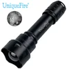 UniqueFire T20 IR 940nm 1/3 Modo de LED de la visión nocturna de la linterna de luz infrarroja ajustable Zoomable táctico 38mm de la lente convexa de la antorcha ► Foto 1/6